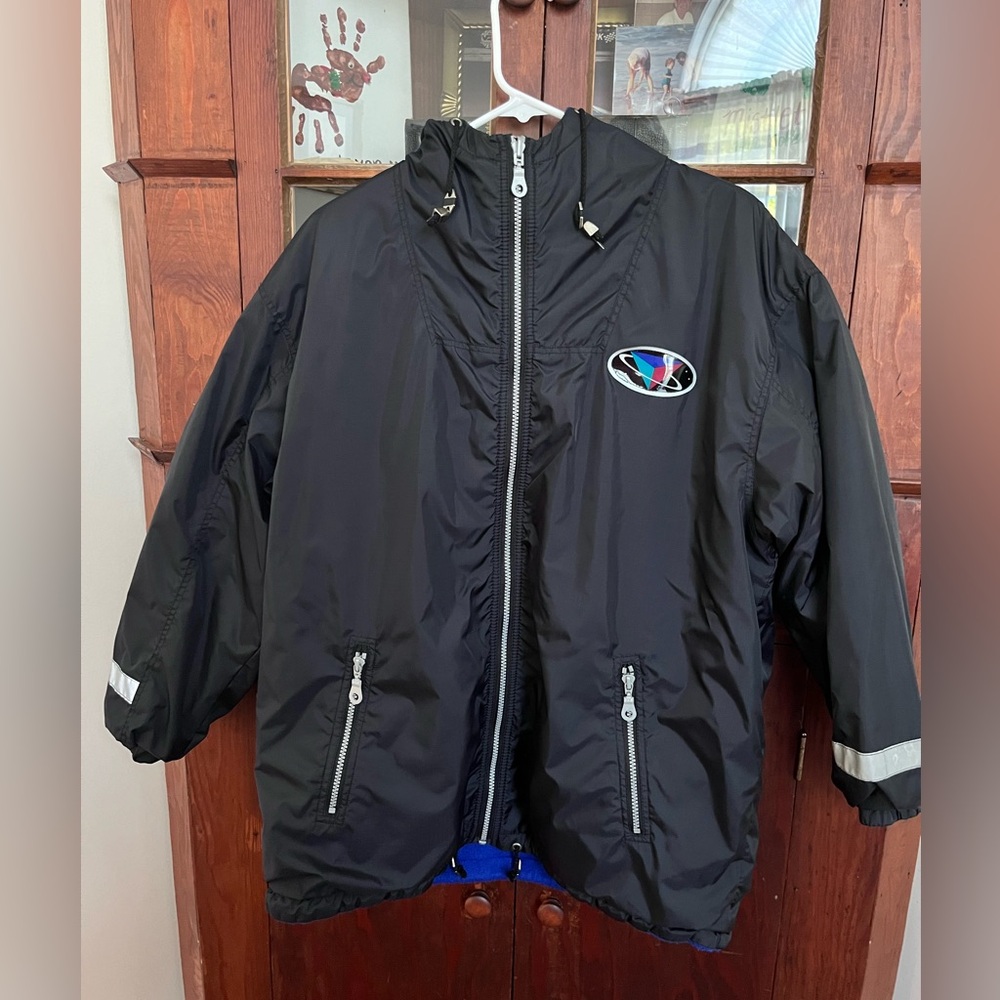 Current Seen Outerwear lined windbreaker.